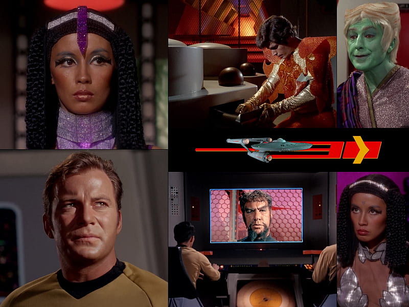 Elaan of Troyius, France Nuyen, Star Trek, Elaan, Kirk, Klingons, HD wallpaper