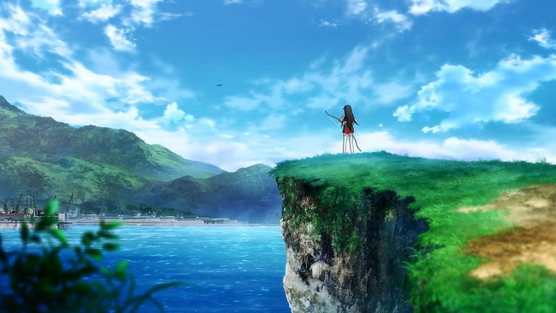 Kantai Collection Horizon, Anime Scenery, Scenery, Kantai Collection,  Nature, HD wallpaper | Peakpx