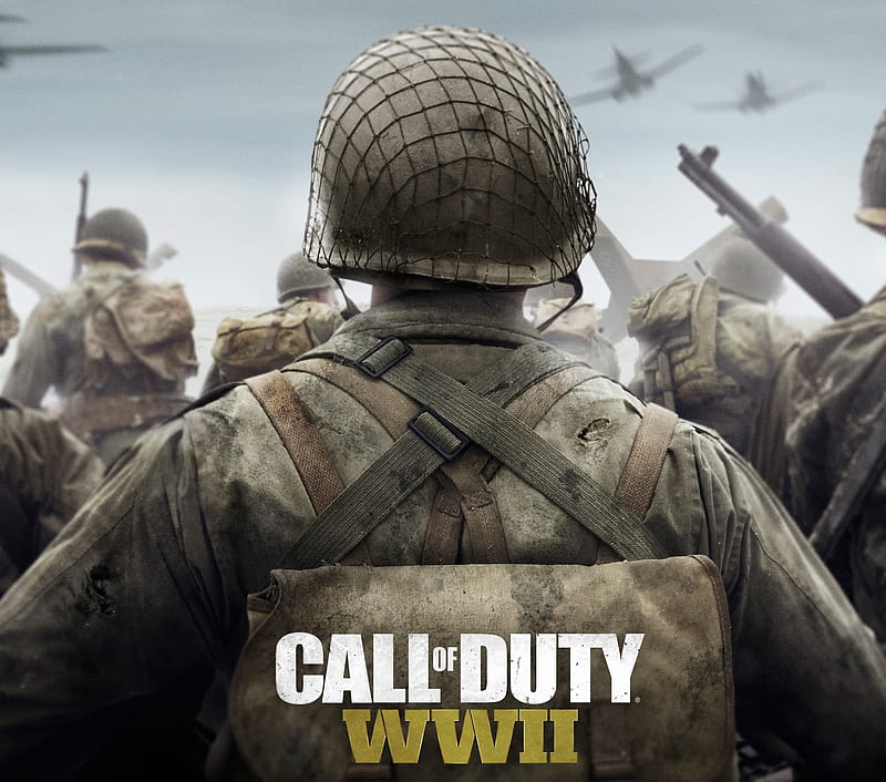 Call of Duty WWII, cod, fps, games, shooter, guerra, ww2, HD wallpaper