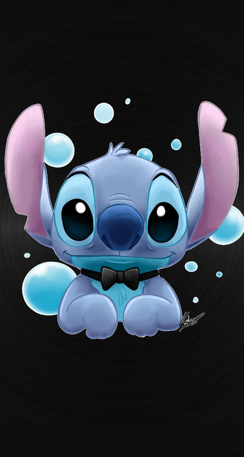 Lilo And Stitch Aesthetic Laptop, Cute Stitch, HD wallpaper