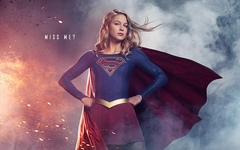 Melissa Benoist In Supergirl Season 3 2018, supergirl, tv-shows, melissa-benoist, HD wallpaper