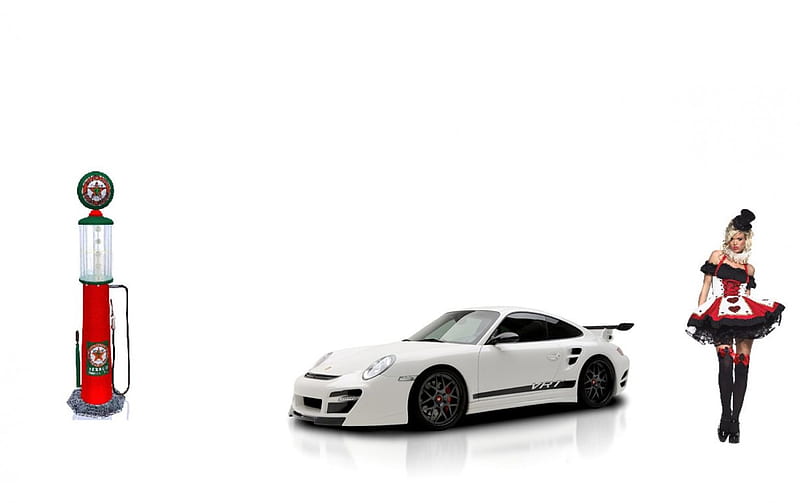 Porsche 911 Turbo, gasoline and driver, cute, speed, girl, teen, rpm, hot, sexy, HD wallpaper