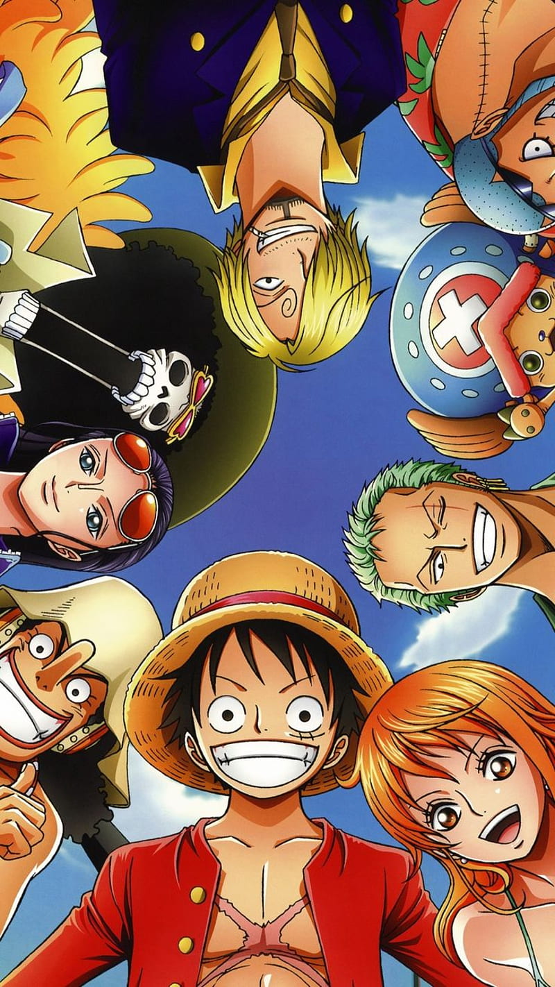 Download Straw Hats One Piece Logo Wallpaper