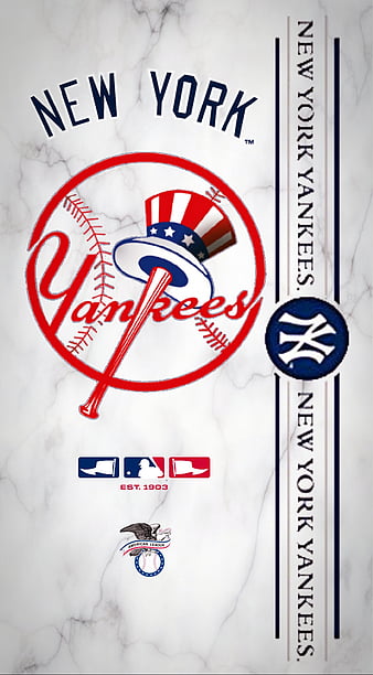 New York Yankees, american league, baseball, big apple, bronx bombers,  logo, HD phone wallpaper