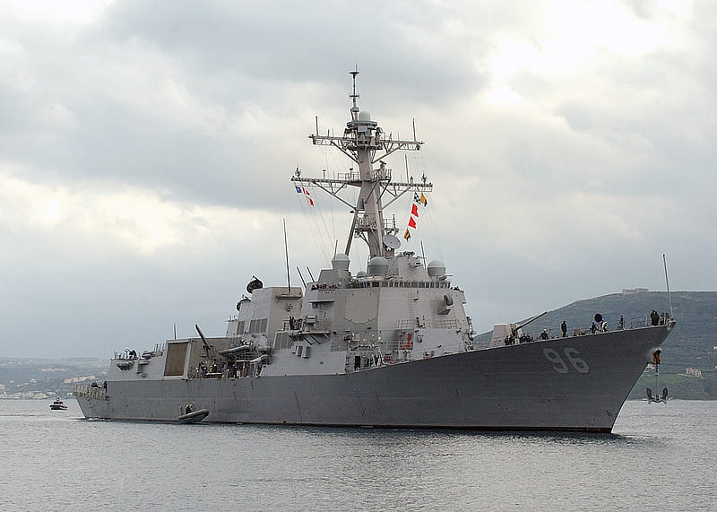USS Bainbridge, ships, military, carrier, us, navy, HD wallpaper