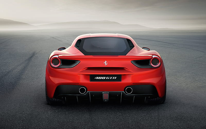 2016 Ferrari 488 GTB, Coupe, Turbo, V8, car, HD wallpaper