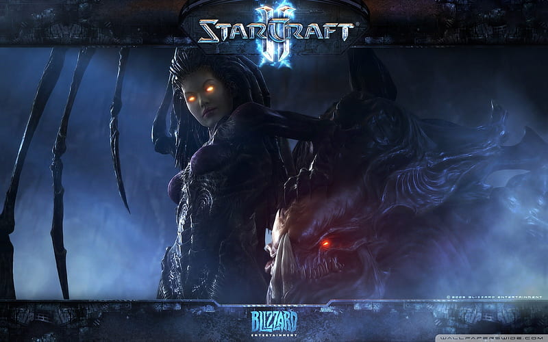 sarah kerrigan queen of blades-StarCraft game, HD wallpaper