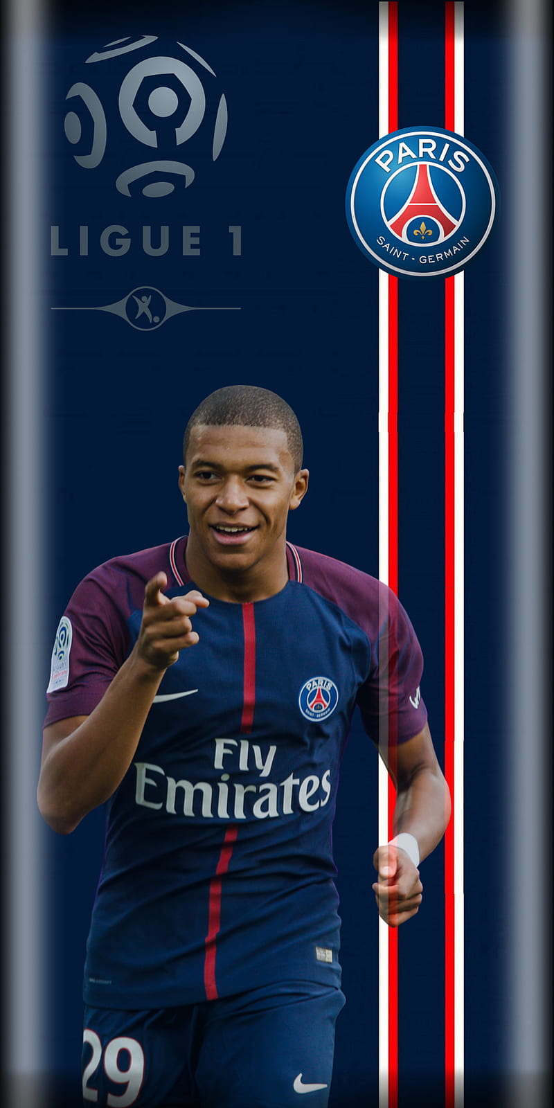 Mbappe Football Germain Ligue 1 Paris Psg Saint Soccer Hd Phone Wallpaper Peakpx