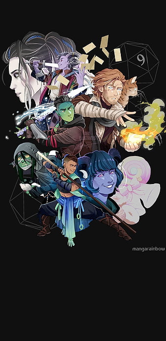 Free DnD Classes Phone Wallpapers  Crit Happens Dice
