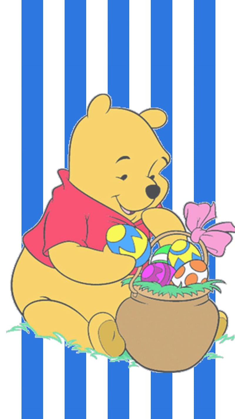 Winnie the pooh, cute, disney, pooh bear, teddy bear, HD phone ...