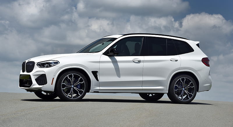 2020 BMW X3 M Competition (Color: Alpine White) - Front Three-Quarter , car, HD wallpaper