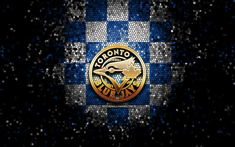 MLB Toronto Blue Jays Logo Blue Cotton Fabric Major League Baseball Team  Canada  eBay