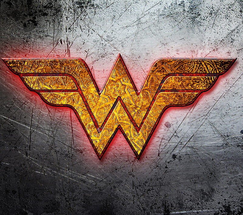 Crest Wonder Woman, logo, wonder woman, HD wallpaper