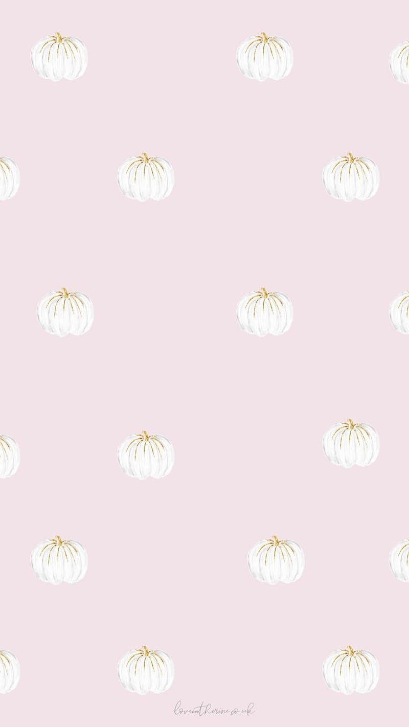 pink pumpkin, fall, pastel, pumpkin season, HD phone wallpaper
