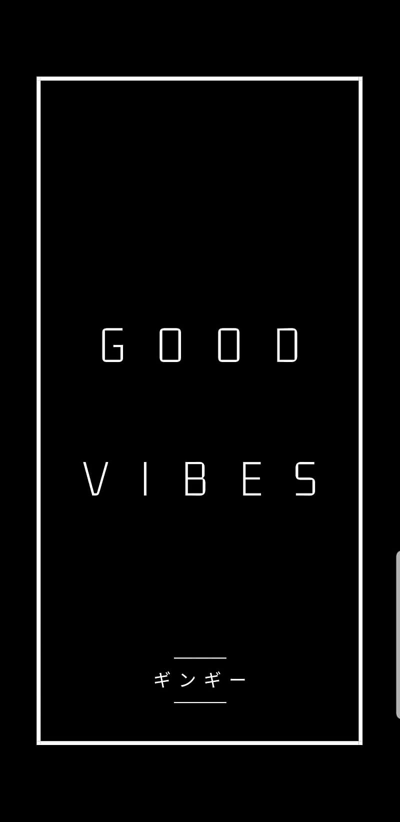 Good Vibes, logo, minimalism, phone, quote, quoteable, quotes, sayings, HD phone wallpaper
