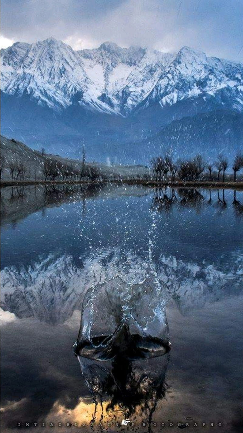 Skardu lake Pakistan, landscape, mountain, pakistan nature, view, HD phone wallpaper