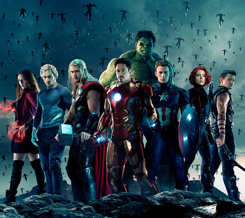 4K free download | The Avengers, black widow, captain america, hawkeye