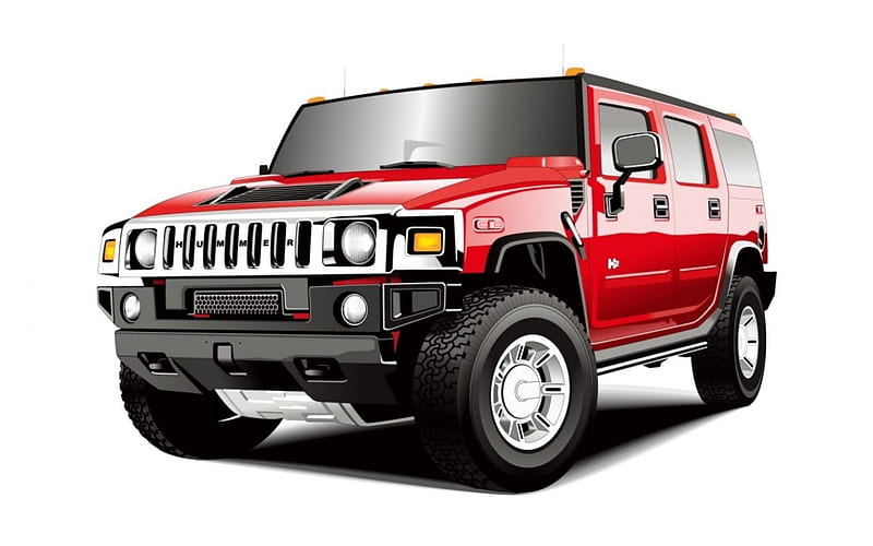 Hummer, drive, wheel, car, HD wallpaper