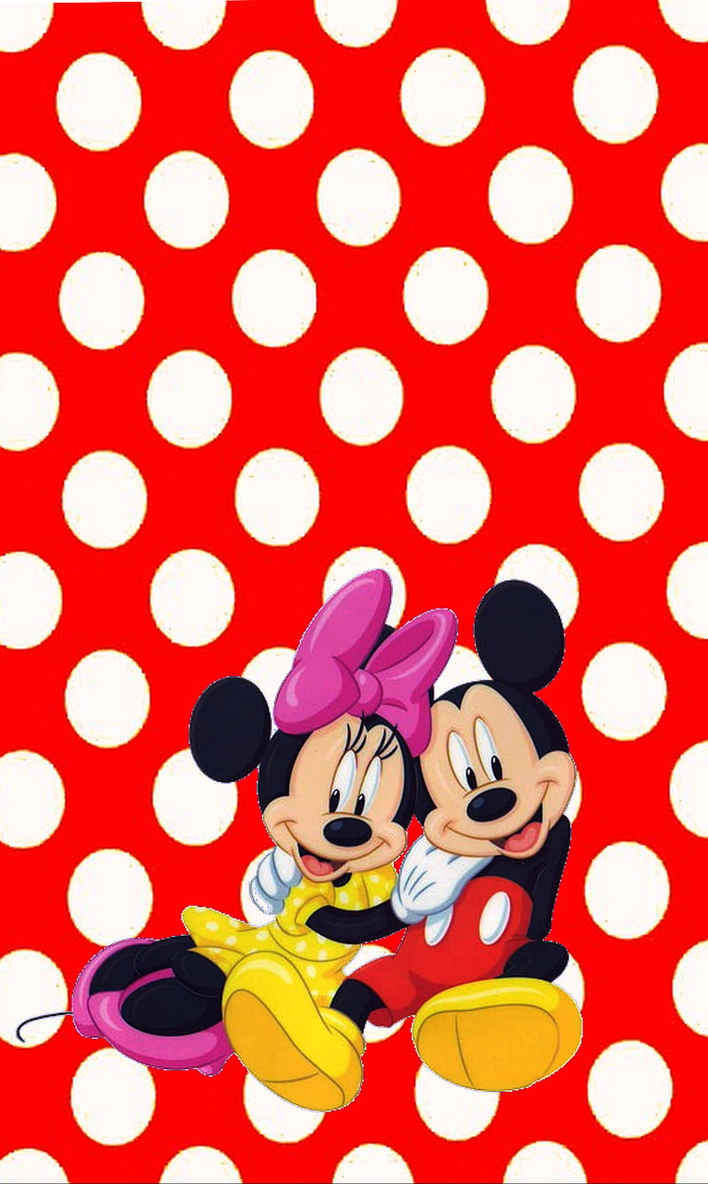 480x800px, friends, love, mickey mouse, minnie mouse, valentines ...