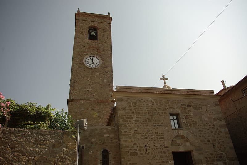 Corsica church, religious, architecture, old building, HD wallpaper