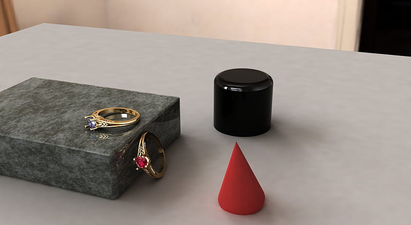 Rings Ultra, Artistic, 3D, desenho, Table, Gold, Rings, jewelry, Jewellery,  HD wallpaper | Peakpx