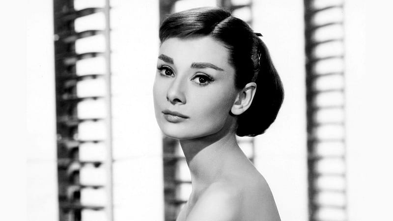 Audrey Hepburn, woman, actress, vintage, HD wallpaper