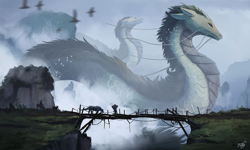 Fantasy, Dragon, Chinese Dragon, HD