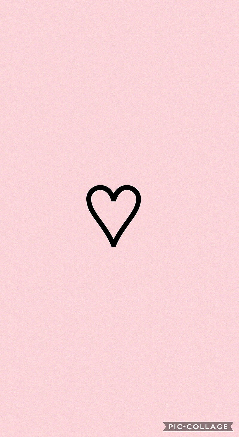 Heart, cute, pink, HD phone wallpaper | Peakpx