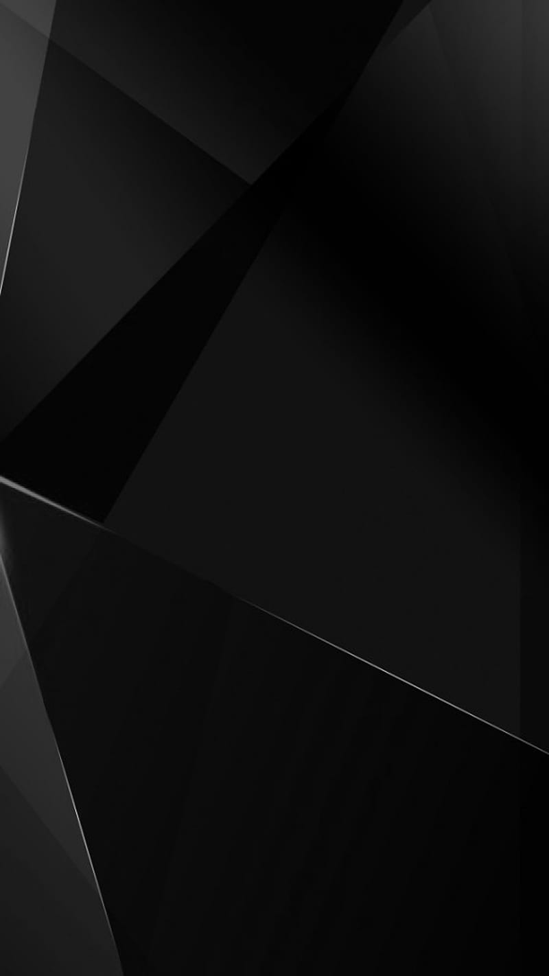 Dark Geometry, 929, abstract, black, desenho, geometric, material, HD phone wallpaper