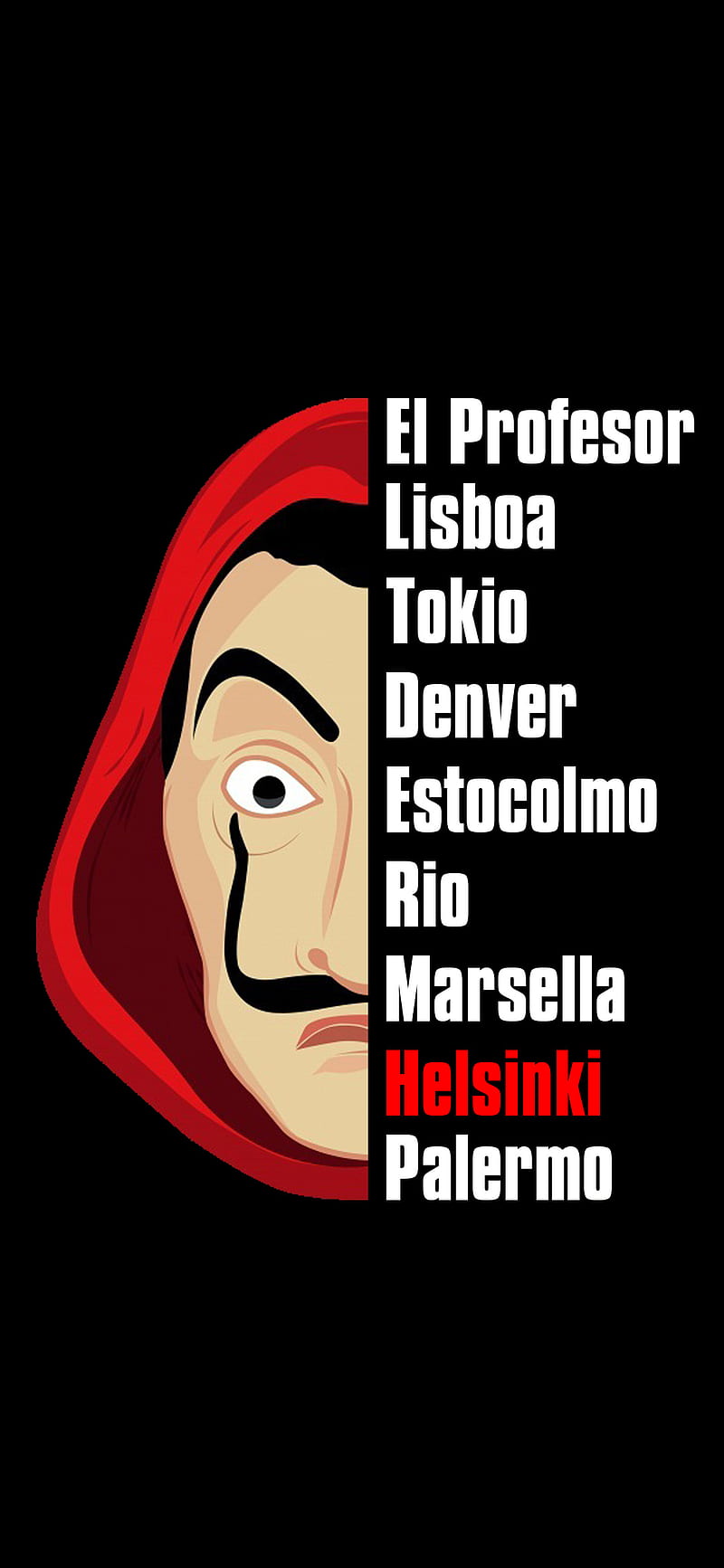 Helsinki, dali, denver, Money Heist, lgbt, mmkings, nairobi, netflix, palermo, profesor, HD phone wallpaper
