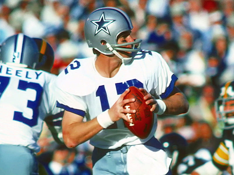 Roger Staubach, NFC East, Dallas Cowboys, QB, HD wallpaper