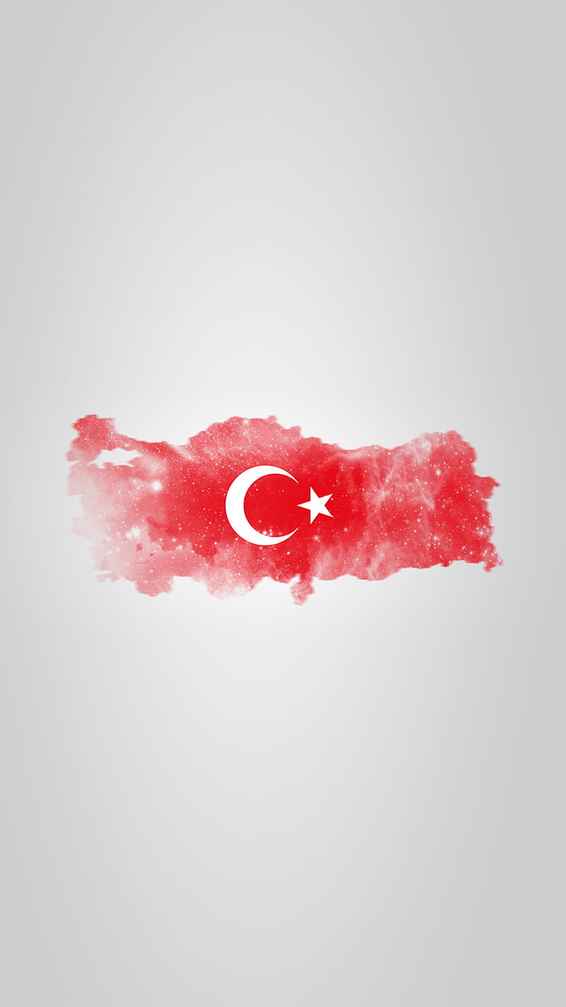 Turkey , minimalist turkey, minimalist , simple , turk bayragi duvar kagidi, turkiye, HD phone wallpaper