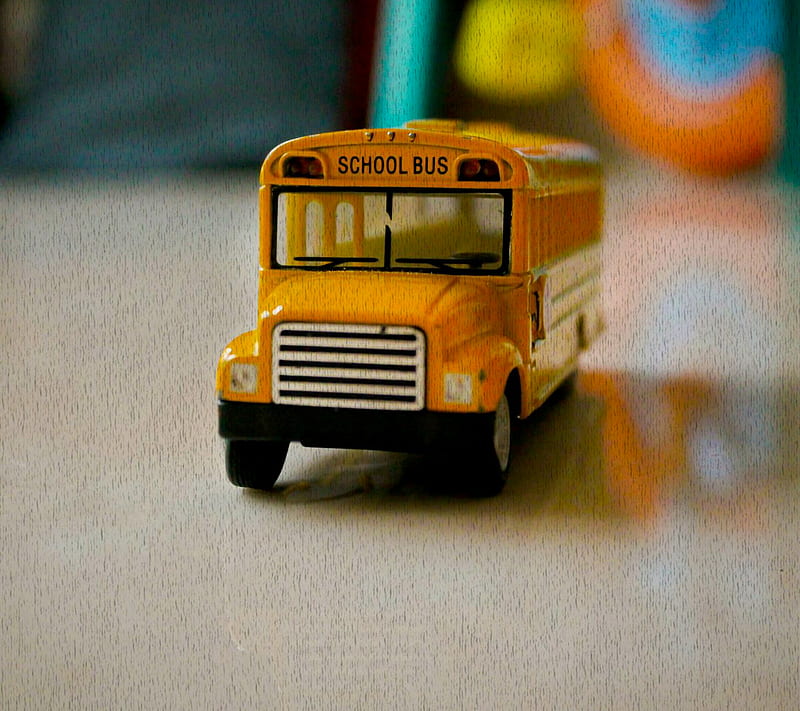 School Bus, people, vehicle, HD wallpaper