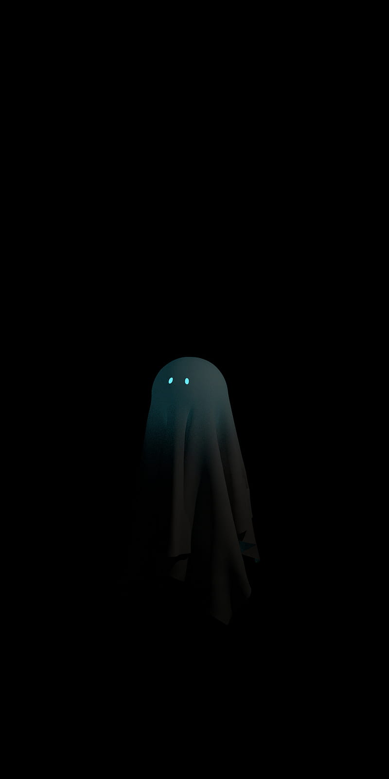 Sad Ghost, black, creepy, dark, eyes, halloween, night, scary, HD phone  wallpaper | Peakpx