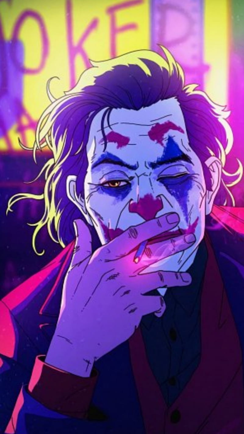 Animated Joker, animation, batman, comic, dc, the joker, HD phone wallpaper  | Peakpx