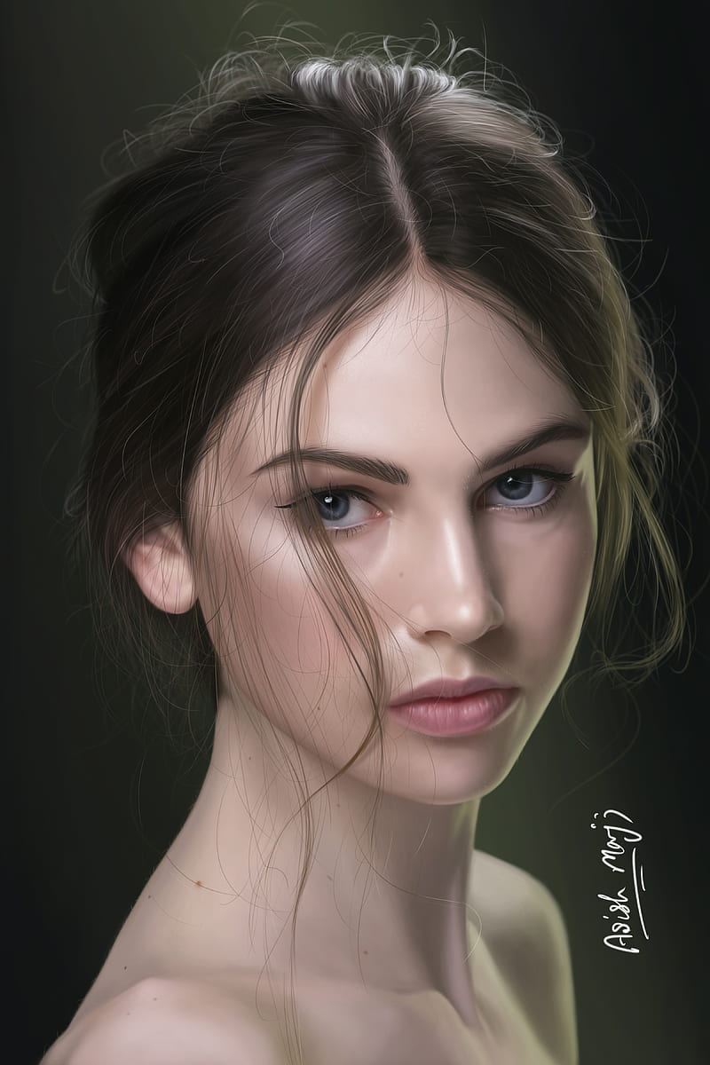 ArtStation - Face Drawing Exercise with Reference