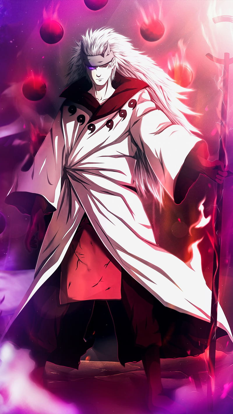 Hashirama, dark, first hokage, latest, madara, naruto, naruto shippuden,  rinnegan, HD phone wallpaper