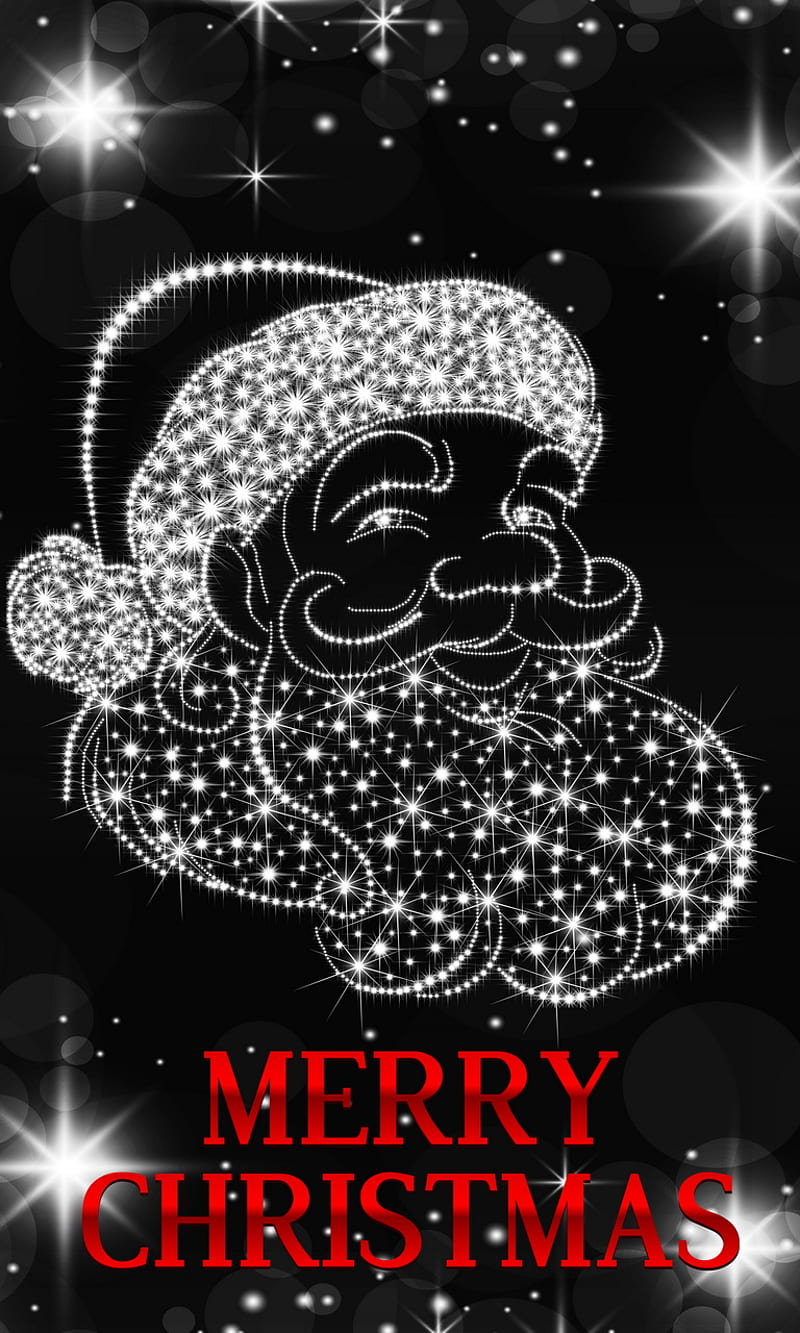 Christmas Wishes, background sparkling, santa christmas wishes, HD ...