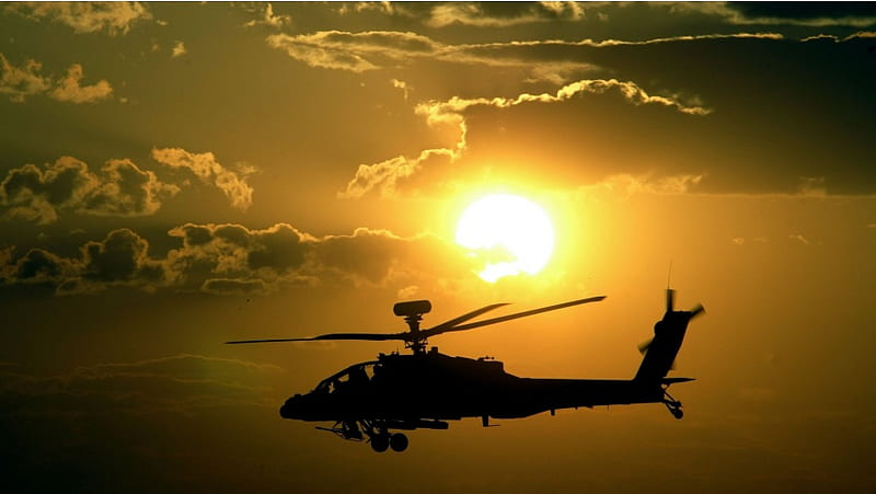 Boeing AH-64 Apache, HD wallpaper