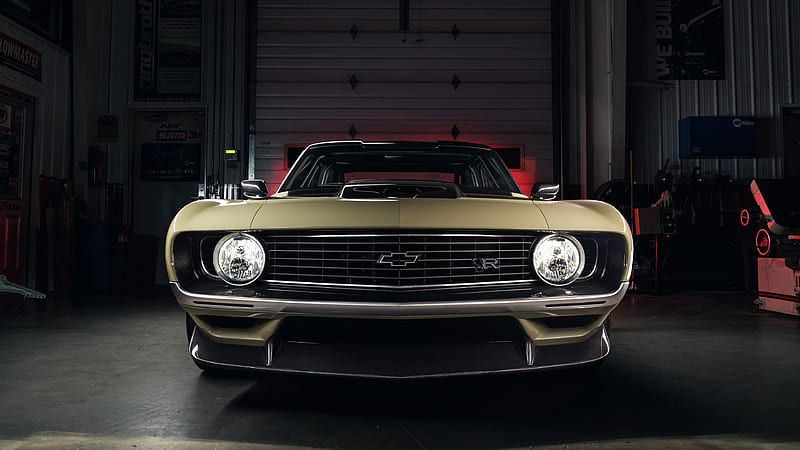 1969 Ringbrothers Chevrolet Camaro Valkyrja, 1st Gen, Coupe, Supercharged, V8, car, HD wallpaper