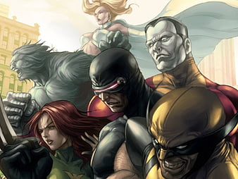 The X Men Cool Cyclops Heroes X Men New Metal Man Mutants Hd Wallpaper Peakpx