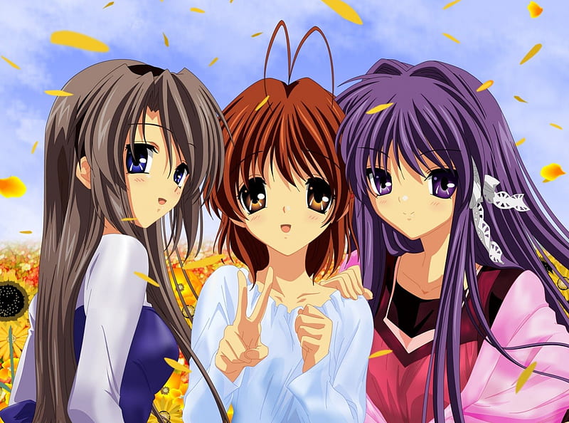 Clannad Anime Tomoya Okazaki Sanae Furukawa Fiction, CLANNAD, cg Artwork,  black Hair, chibi png