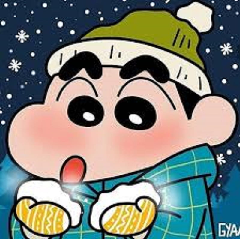 SHINCHAN, cute, cutie-pie, kid, winters, HD wallpaper | Peakpx
