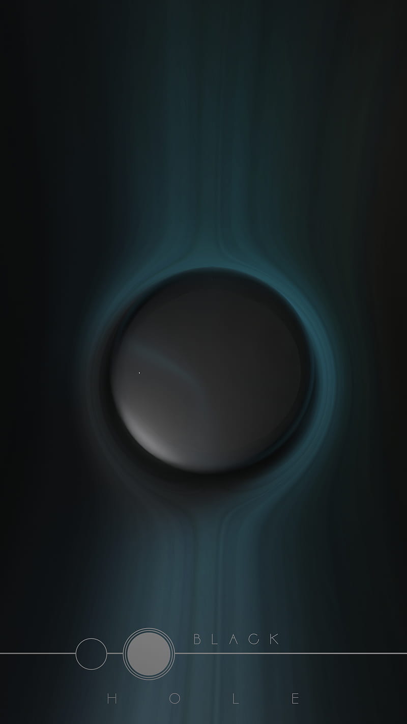 Black Hole Space, cool, cosmos, glass, milky, universe, way, HD phone wallpaper