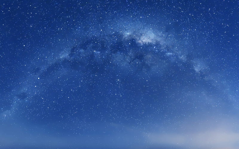 Star in the Galaxy-Mac OS, HD wallpaper