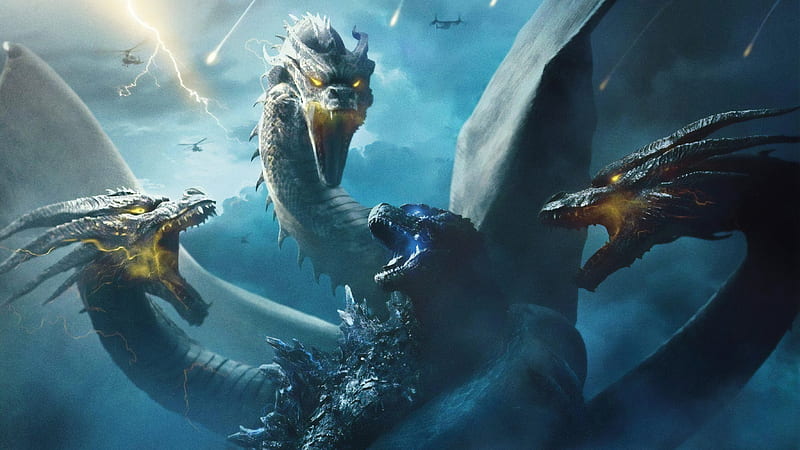 Godzilla King Of The Monsters 2019, godzilla-king-of-the-monsters, 2019-movies, movies, poster, HD wallpaper