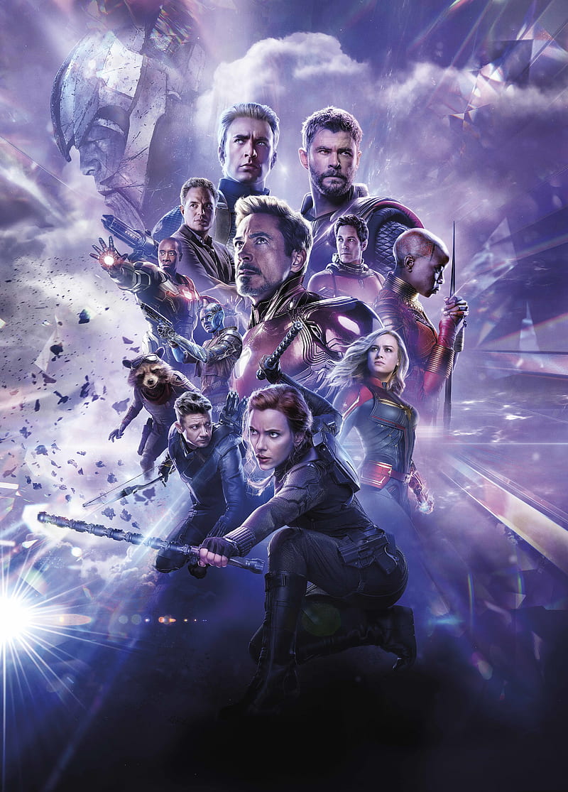 Black Widow Avengers Endgame Official Poster, HD phone wallpaper