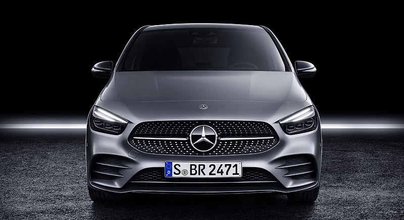 2019 Mercedes-Benz B-Class AMG Line (Color: Designo Mountain Grey Magno) - Front , car, HD wallpaper