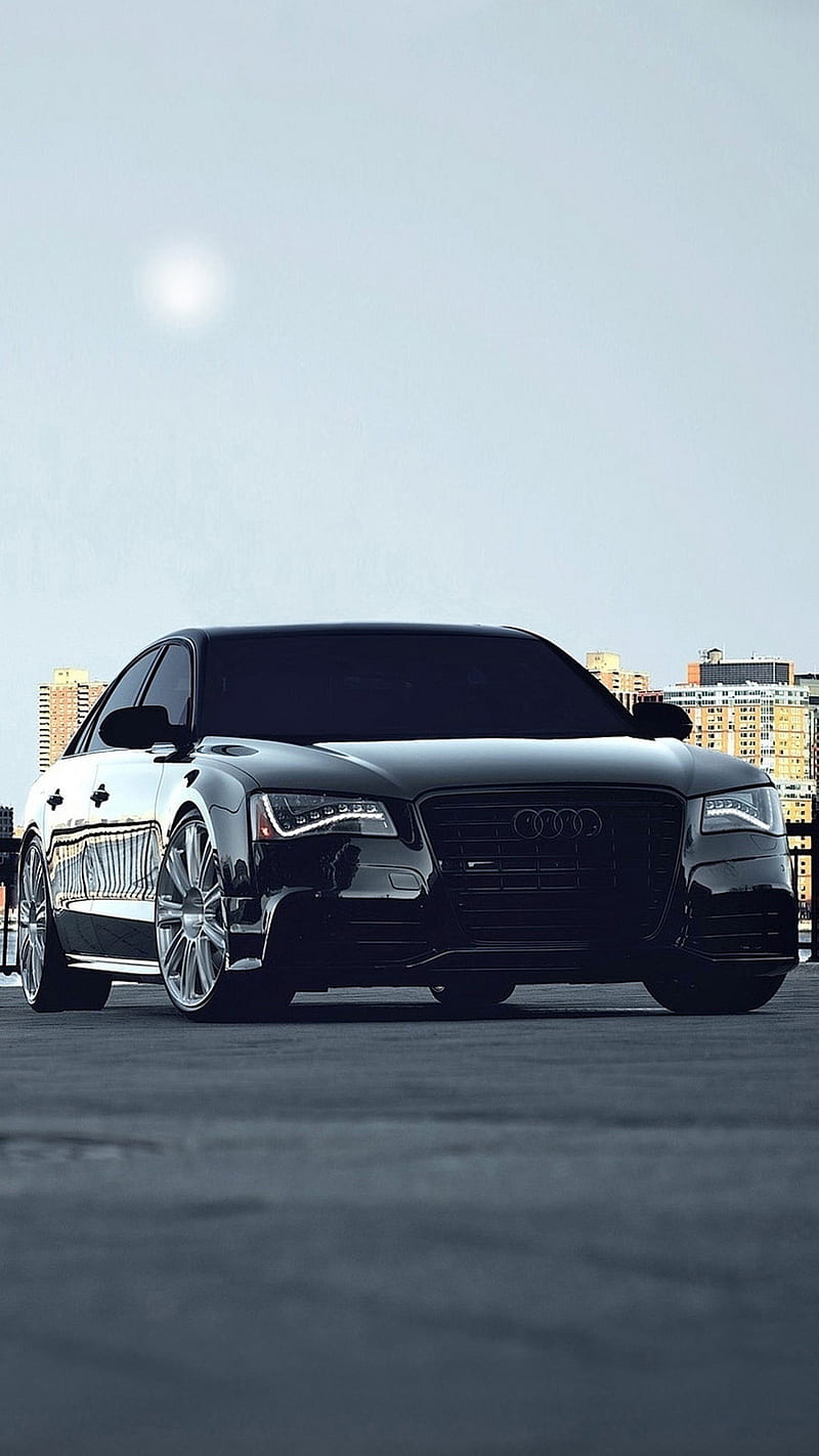 Audi A8 car, d4, hre wheels, luxury, s8, tuning, vehicle, HD phone wallpaper