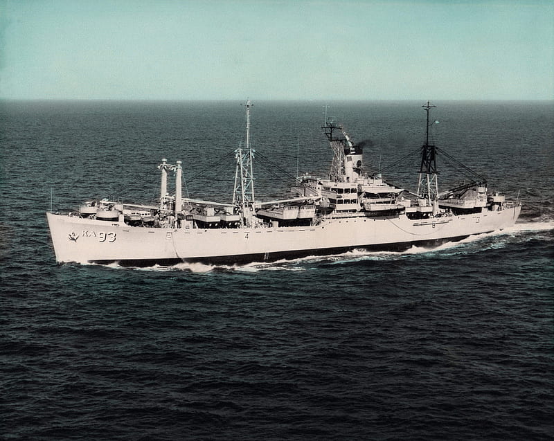 USS Yancey-AKA93, attack cargo, sunken, navy, HD wallpaper